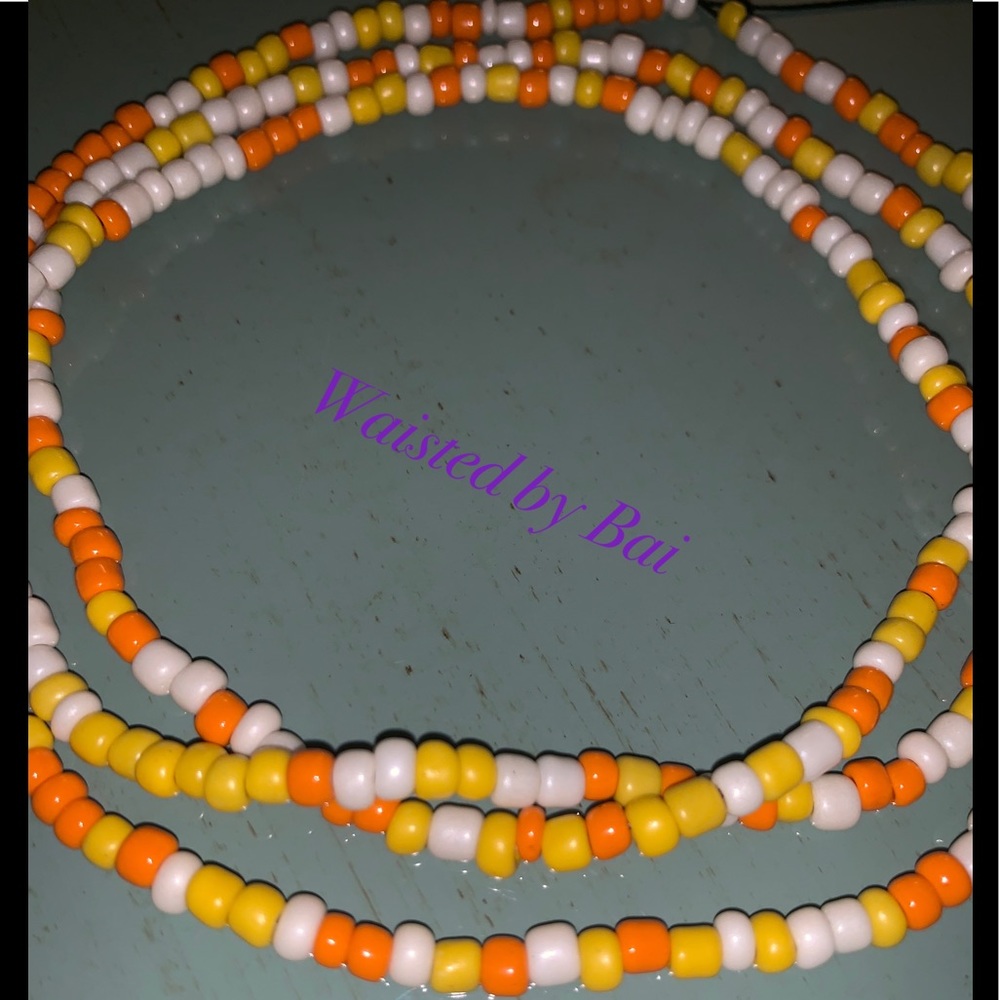 Handmade waist beads